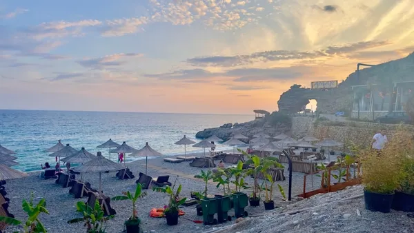 The coast at Himara
