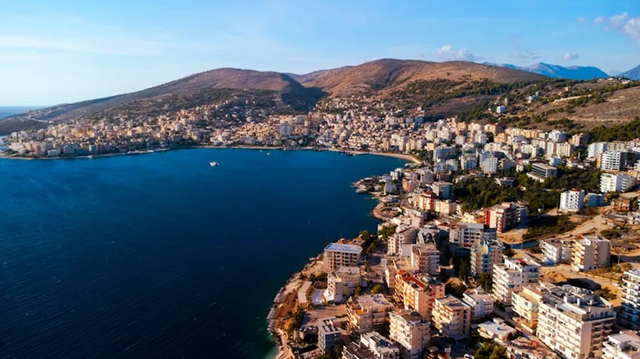 The coast at Saranda