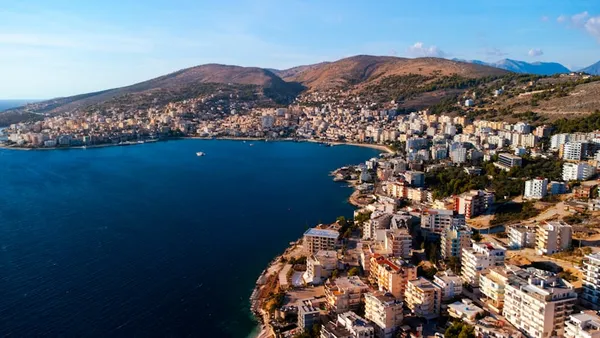 The coast at Saranda