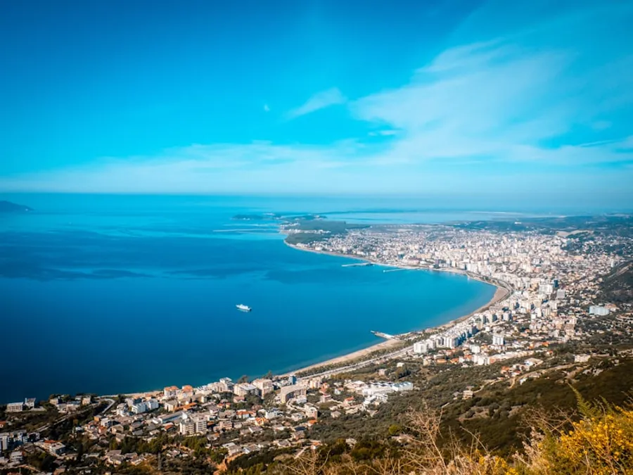 The coast at Vlora